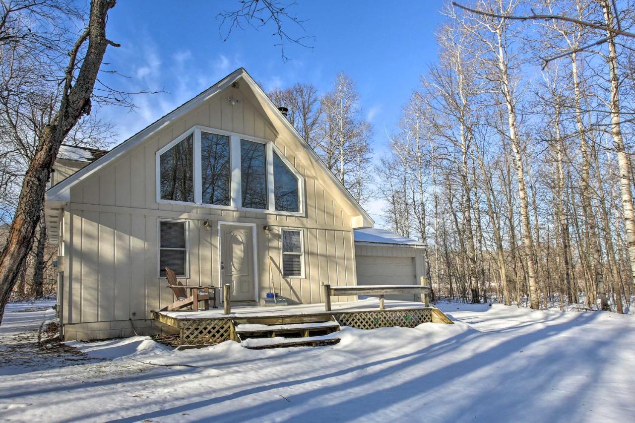 Lakes Of The North Home On Snowmobile And Atv Trail! 맨셀로나 외부 사진
