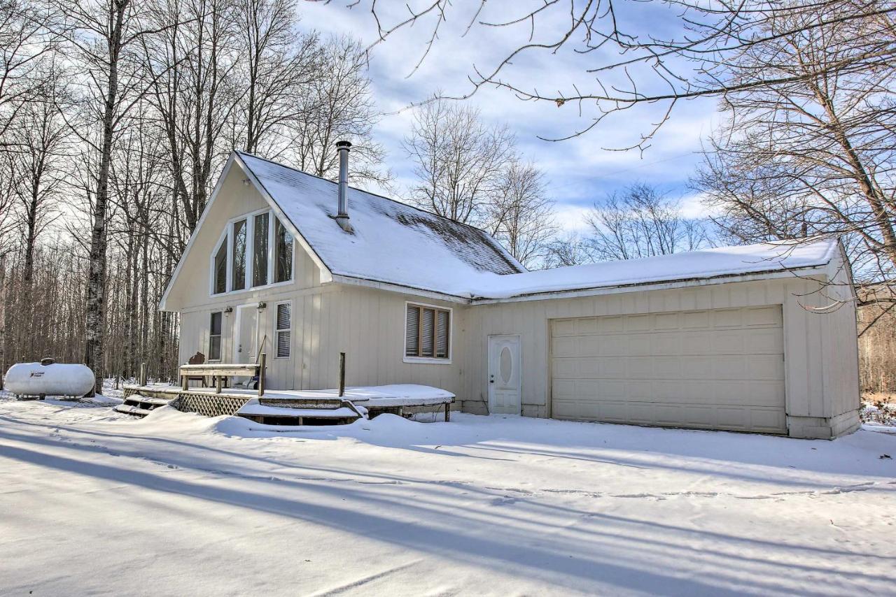 Lakes Of The North Home On Snowmobile And Atv Trail! 맨셀로나 외부 사진