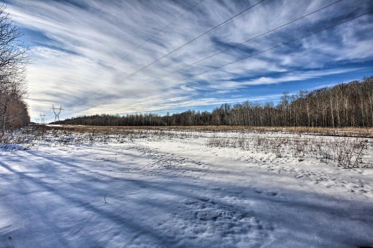 Lakes Of The North Home On Snowmobile And Atv Trail! 맨셀로나 외부 사진