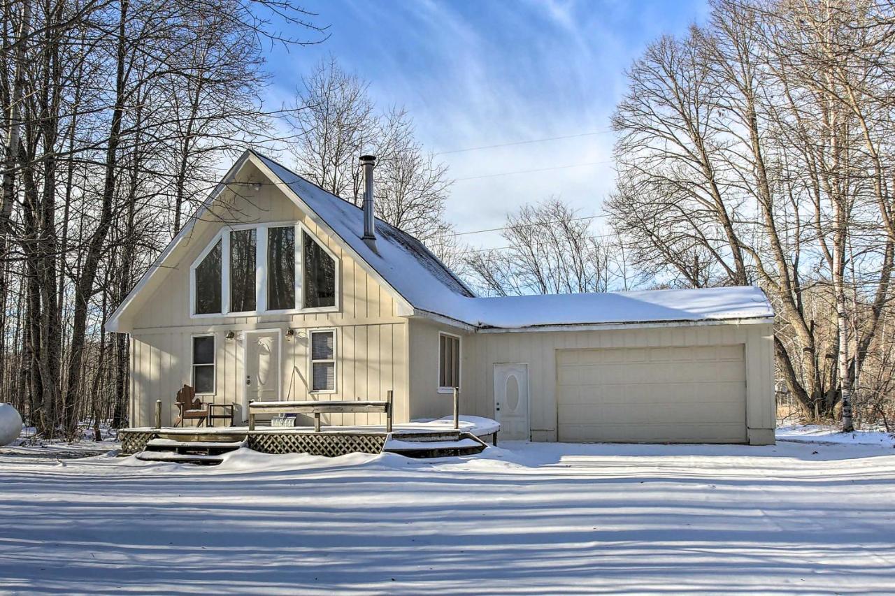 Lakes Of The North Home On Snowmobile And Atv Trail! 맨셀로나 외부 사진