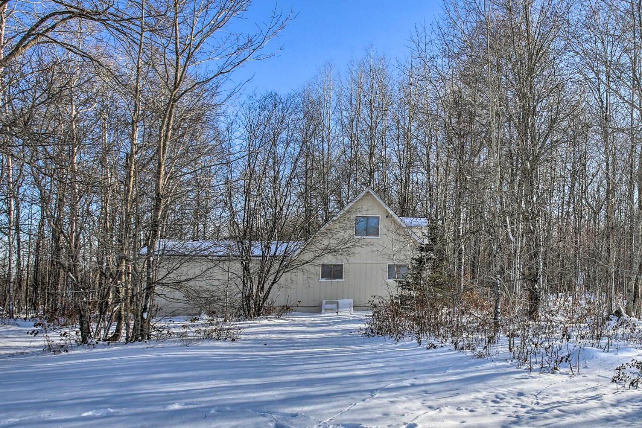 Lakes Of The North Home On Snowmobile And Atv Trail! 맨셀로나 외부 사진
